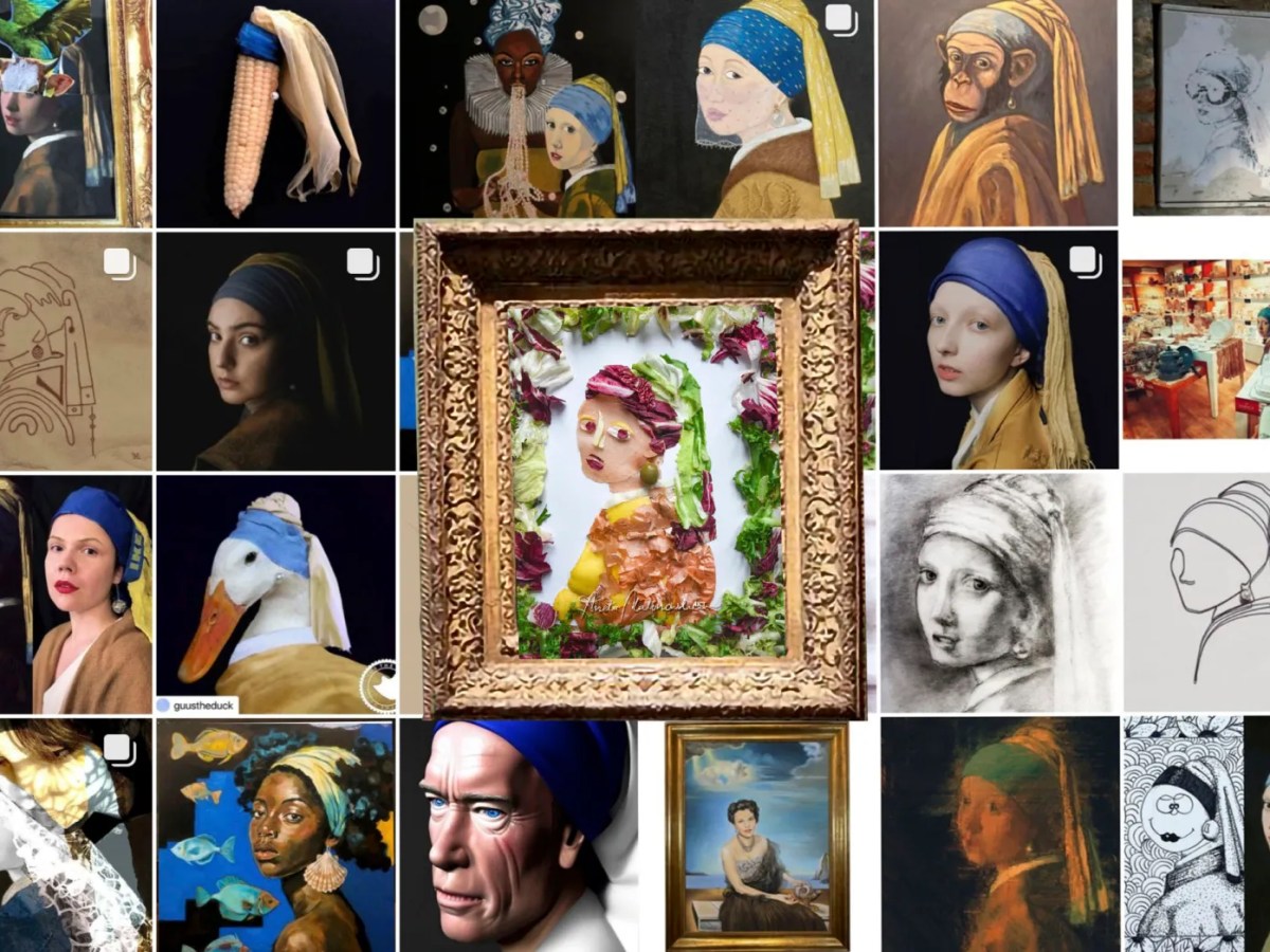 Ragazza con l’orecchino di perla-Il contest vince l’opera di un’artista di&nbsp;Bologna